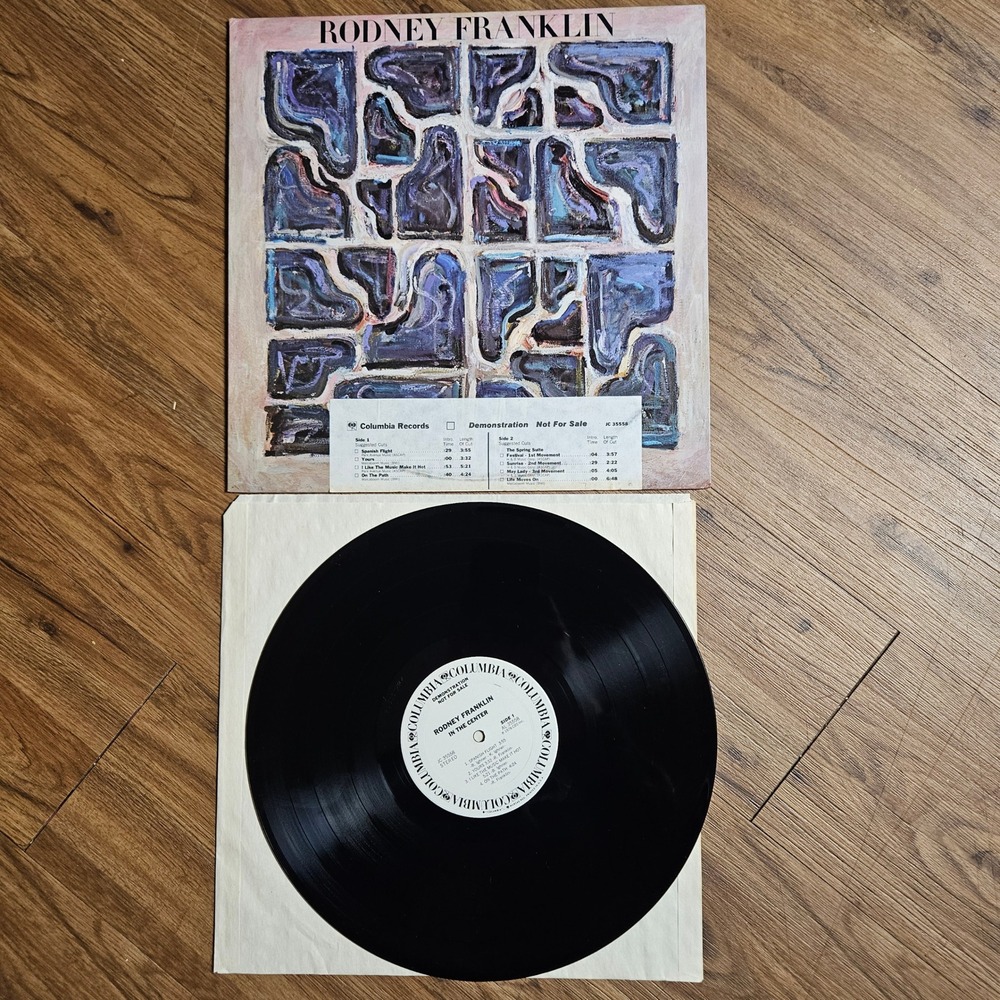 Rodney Franklin – In The Center 1978 Columbia Records JC 35558 Vinyl LP PROMO